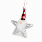 🎄✨ Suspensions de Noël Père Noël et Étoile à Paillettes – Ultra-Légères, Scintillantes et Finitions Soignées