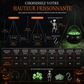 🎃🧙‍♀️ Grand Chaudron de Sorcière d'Halloween avec Trépied – Éclairage LED, Trépied Métallique et Résistant aux Intempéries