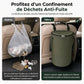 🏕️🗑️ Poubelle de Camping Pliante avec Couvercle – Oxford 600D, Doublure Imperméable et Fixation pour Voiture