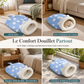 🐈🛏️ Nid-caverne Semi-fermé pour Chats et Petits Chiens – Chaud, Coupe-vent et Douillet pour un Sommeil Profond