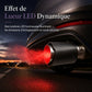 🚙✨ Embout d'Échappement de Voiture avec Lumière LED – Coque en Fibre de Carbone, Effet de Flamme et Installation Sportive