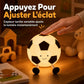 Veilleuse tactile en silicone en forme de ballon de football rechargeable, lampe de chambre de bébé douce pour les yeux, pour la chambre des enfants