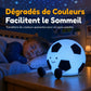 Veilleuse tactile en silicone en forme de ballon de football rechargeable, lampe de chambre de bébé douce pour les yeux, pour la chambre des enfants