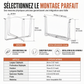 🗑️✨ Support Porte-Sac Poubelle Pliable – Inox 304 Antirouille, Format Compact et Collecte Propre