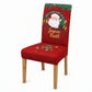 🎄🪑 Housse de Chaise Extensible de Noël – Dossier Haut, Ajustement Parfait et Décoration Festive
