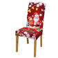 🎄🪑 Housse de Chaise Extensible de Noël – Dossier Haut, Ajustement Parfait et Décoration Festive