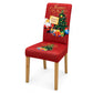 🎄🪑 Housse de Chaise Extensible de Noël – Dossier Haut, Ajustement Parfait et Décoration Festive