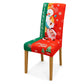 🎄🪑 Housse de Chaise Extensible de Noël – Dossier Haut, Ajustement Parfait et Décoration Festive