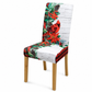🎄🪑 Housse de Chaise Extensible de Noël – Dossier Haut, Ajustement Parfait et Décoration Festive