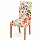 🎄🪑 Housse de Chaise Extensible de Noël – Dossier Haut, Ajustement Parfait et Décoration Festive