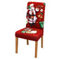 🎄🪑 Housse de Chaise Extensible de Noël – Dossier Haut, Ajustement Parfait et Décoration Festive