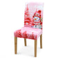 🎄🪑 Housse de Chaise Extensible de Noël – Dossier Haut, Ajustement Parfait et Décoration Festive