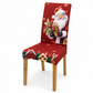 🎄🪑 Housse de Chaise Extensible de Noël – Dossier Haut, Ajustement Parfait et Décoration Festive