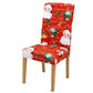 🎄🪑 Housse de Chaise Extensible de Noël – Dossier Haut, Ajustement Parfait et Décoration Festive