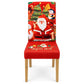 🎄🪑 Housse de Chaise Extensible de Noël – Dossier Haut, Ajustement Parfait et Décoration Festive