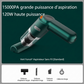 🧹🔋 Kit Aspirateur Sans Fil Haute Puissance pour Voiture – 10000 Pa, 400 g et Filtre HEPA Lavable