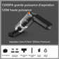 🧹🔋 Kit Aspirateur Sans Fil Haute Puissance pour Voiture – 10000 Pa, 400 g et Filtre HEPA Lavable