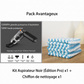 🧹🔋 Kit Aspirateur Sans Fil Haute Puissance pour Voiture – 10000 Pa, 400 g et Filtre HEPA Lavable