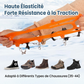 🧊🥾 Crampons Antidérapants pour Chaussures et Bottes – Pointures 35 à 44, Élastiques et Faciles à Enfiler