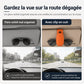 🕶️🚙 Porte-Lunettes Magnétique pour Pare-Soleil – Double Pince, Cuir Doublé et Range-Cartes Intégré