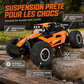 🏎️💨 Voiture RC Tout-Terrain – Haute Vitesse, 4 Roues Motrices et Phares LED