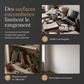 🪴✨ Étagère Murale Suspendue en Macramé – Tissée à la Main, Plateau en Bois et Style Bohème