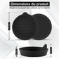 🚗🥤 Insert en Silicone pour Porte-Gobelet de Voiture – Antidérapant, Lavable et à Bord Surélevé