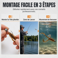 Leurres souples réalistes en forme de crevette flottante