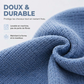 Serviette de séchage capillaire en microfibre avec bande élastique