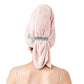 Serviette de séchage capillaire en microfibre avec bande élastique