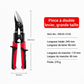 Pince à dénuder et à sertir en acier inoxydable 2-en-1