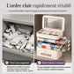 🎁 Nouveautés 2026 : -50 % 💥 Grande boîte de rangement pour médicaments en plastique avec compartiments séparés à plusieurs niveaux, boîte de rangement portable pour premiers secours d'urgence familiale 💊📦