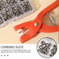 🧷✨ Kit Pince & Boutons-Pression Sans Couture – Pose Express en 5s, Zéro Fil & Fixation Métal Inoxydable