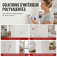 🏠🎨 Pâte de Retouche Murale avec Rouleau Intégré – Prête à l’Emploi, Mate et Facile à Appliquer