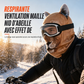 🏂🐾 Cagoule Coupe-Vent à Motif Animal – Respirante, Extensible et Conçue pour les Activités Hivernales