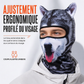 🏂🐾 Cagoule Coupe-Vent à Motif Animal – Respirante, Extensible et Conçue pour les Activités Hivernales