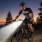 🚴💡 Éclairage Vélo Double Faisceau LED – Puissant, Longue Autonomie et Facile à Installer