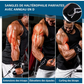 🏋️🤲 Sangles de Musculation avec Anneaux en D – Réglables, Rembourrées et Conçues pour Aider la Préhension