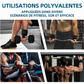 🏋️🤲 Sangles de Musculation avec Anneaux en D – Réglables, Rembourrées et Conçues pour Aider la Préhension