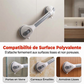 🚿🤝 Barre d’Équilibre à Ventouses Sans Perçage – Amovible, Réutilisable et Disponible en Deux Longueurs