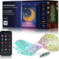 ✨🎶 Rideau lumineux LED – Motifs personnalisables, synchronisation musicale et usage intérieur/extérieur