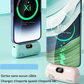 🔋⚡ Batterie Externe Mini 5 000 mAh – Puissance 22,5 W, Affichage Numérique et 3 Sorties