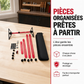 📐🔧 Kit d'Outils de Marquage Multifonction pour Menuiserie – Précis, Robuste et Complet