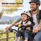 🚲🧒 Siège Enfant pour Vélo avec Dossier et Coussin – Sécurisé, Confortable et Facile à Installer