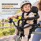 🚲🧒 Siège Enfant pour Vélo avec Dossier et Coussin – Sécurisé, Confortable et Facile à Installer