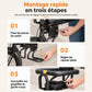 🚲🧒 Siège Enfant pour Vélo avec Dossier et Coussin – Sécurisé, Confortable et Facile à Installer