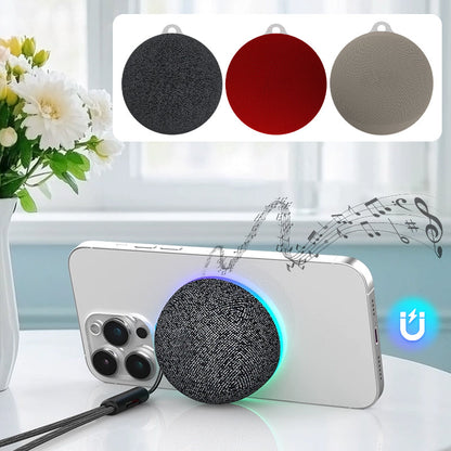 🔊🧲 Mini Enceinte Bluetooth Portable Magnétique – Puissante, Compacte et Longue Autonomie