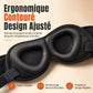 😴🧸 Ensemble Oreiller de Voyage Mémoire de Forme et Masque de Sommeil 3D – Confortable, Ergonomique et Pratique