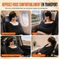 😴🧸 Ensemble Oreiller de Voyage Mémoire de Forme et Masque de Sommeil 3D – Confortable, Ergonomique et Pratique