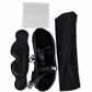 😴🧸 Ensemble Oreiller de Voyage Mémoire de Forme et Masque de Sommeil 3D – Confortable, Ergonomique et Pratique